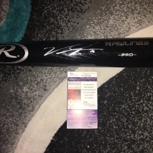 Victor Robles Signed Rawlings Full Size Bat Washington Nationals Rookie JSA Auth