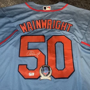 Adam Wainwright Signed St Louis Cardinals Jersey All Star 2x WS Champ Beckett