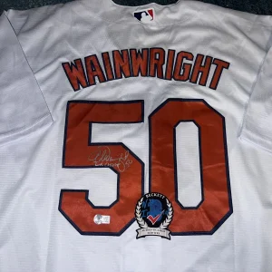 Adam Wainwright Signed St Louis Cardinals Jersey All Star 2x WS Champ Beckett #2