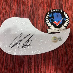 Chris Lane Signed Acoustic Pickguard Country Music Superstar Beckett #3