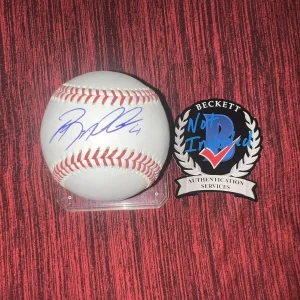 Wladimir Balentien Signed Official Major League Baseball Japan Superstar Beckett