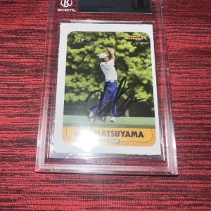 Hideki Matsuyama Signed 2021 Sports Illustrated For Kids Trading Card Beckett