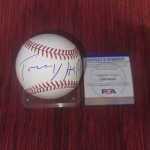 Tommy Hilfiger Signed Official Major League Baseball Famous Designer PSA/DNA