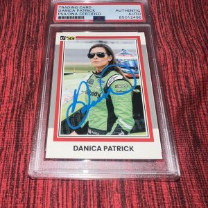 Danica Patrick Signed 2022 Panini Donruss Racing Trading Card PSA/DNA