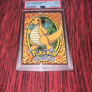 Pokémon 1999 Topps Dragonite #149 PSA Mint 9