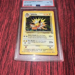 Pokémon 1999 Jungle Jolteon #20 Holo PSA EX 4