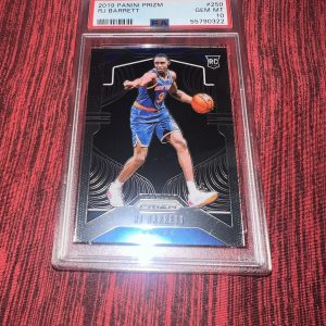 RJ Barrett 2019 Panini Prizm #250 Rookie Card PSA Mint 10