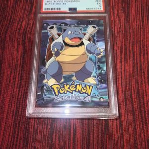 Pokémon 1999 Topps Blastoise TV #9 #E9 PSA EX 5