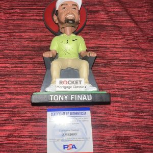 Tony Finau Signed Official Rocket Mortgage Bobblehead Superstar  PSA/DNA