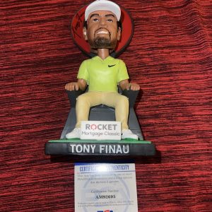 Tony Finau Signed Official Rocket Mortgage Bobblehead Superstar  PSA/DNA #2