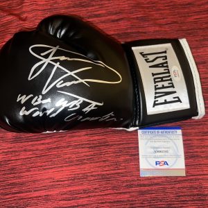Jessie Vargas Signed Everlast Boxing Glove Former 2 Weight Class Champ PSA/DNA
