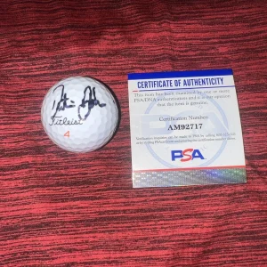 Dustin Johnson Signed Titleist Masters Golf Ball 2020 Masters Champion PSA/DNA