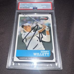 Danny Willett Signed 2016 Sports Illustrated For Kids Trading Card PSA/DNA #2