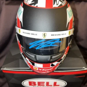 Charles Leclerc Signed Official 2021 Season Mini Helmet 1:2 Ferrari PSA/DNA