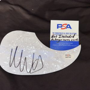 Matt Healy Signed Acoustic Pickguard 1975 Band Lead Singer Star PSA/DNA #4