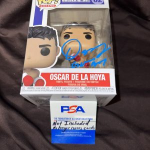 Oscar De La Hoya Signed Official Funko Pop Golden Boy Boxing Legend PSA/DNA #2