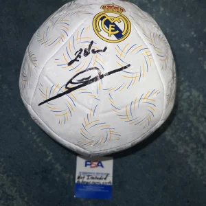 Zinedine Zidane Signed Real Madrid Soccer Ball French Soccer Superstar PSA/DNA