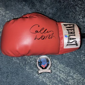 Callum Walsh Signed Everlast Boxing Glove King Up & Coming Fighter Beckett #2