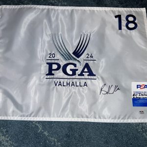 Brooks Koepka Signed Official 2024 PGA Championship Flag Valhalla Golf PSA #4