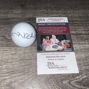 Abraham Ancer Signed Official Titleist Golf Ball PGA Champion JSA Cert