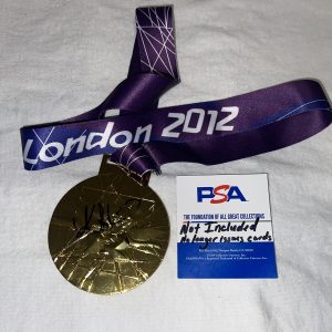 Kayla Harrison Signed 2012 London Olympics Replica Gold Medal Judo UFC PSA/DNA