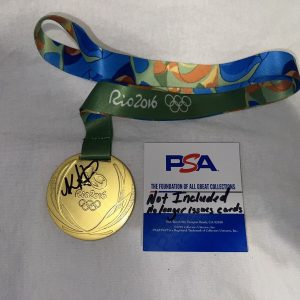 Kayla Harrison Signed 2016 Rio Olympics Replica Gold Medal Judo UFC PSA/DNA