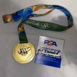 Kayla Harrison Signed 2016 Rio Olympics Replica Gold Medal Judo UFC PSA/DNA #2
