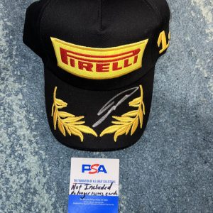 Jack Doohan Signed Pirelli Podium Hat Alpine Rookie Star Driver PSA/DNA #7