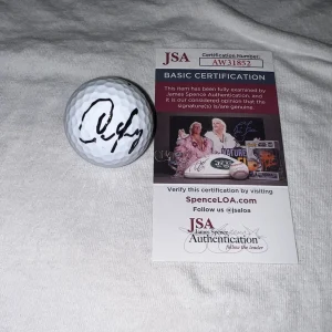 Cameron Cam Young Signed Official Titleist Golf Ball PGA Champion JSA Cert #2