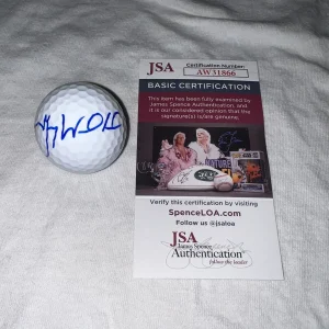 Gary Woodland Signed Official Titleist Golf Ball PGA Champion JSA Cert
