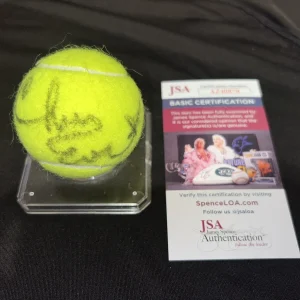 Chris Evert Signed Brand New Penn Tennis Ball GOAT Champ JSA Auth