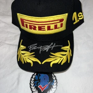 Bianca Bustamante Signed Pirelli Podium Hat F1 Star McLaren F1 Academy Beckett