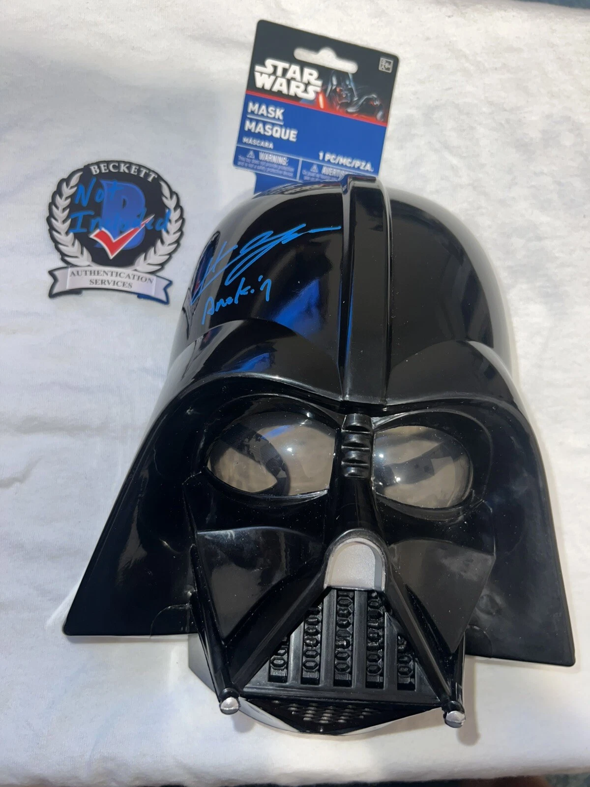Hayden Christensen Signed Full Size Darth Vader Mask Anakin SkyWalker ...
