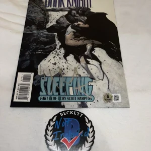 Christian Bale Signed Official DC The Dark Knight Comic Book Legend Beckett #2
