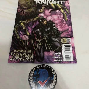 Christian Bale Signed Official DC The Dark Knight Comic Book Legend Beckett #3