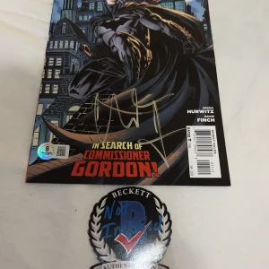 Christian Bale Signed Official DC The Dark Knight Comic Book Legend Beckett #15