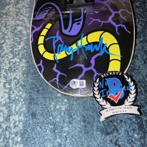 Tony Hawk Signed Official Signature Series Skateboard Eagle Legend Beckett #2