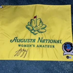 Rose Zhang Official Augusta National Women’s Amateur Flag Masters Beckett #3