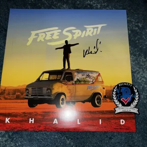 Khalid Signed Free Spirit Vinyl Album R&B Superstar Legend Beckett