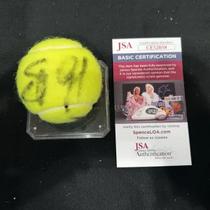 Steffi Graf Signed Roland Garros French Open Tennis Ball Legend JSA Auth