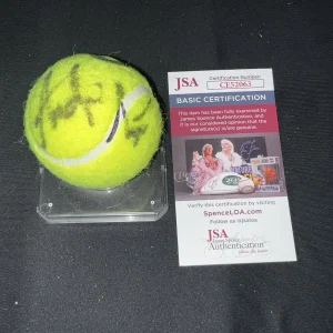 Andre Agassi Signed Australian Open Tennis Ball Legend Grand Slam JSA Auth #2