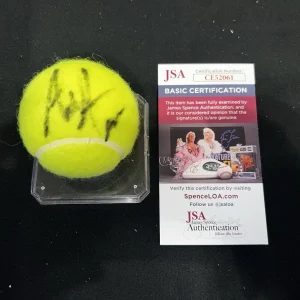 Andre Agassi Signed Roland Garros French Open Tennis Ball Legend JSA Auth #2