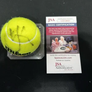 Taylor Fritz Signed Wilson US Open Tennis Ball Superstar JSA Auth