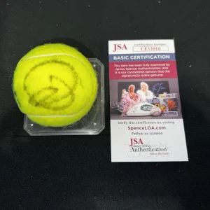 Novak Djokovic Signed Official Wimbledon Tennis Ball Legend Star JSA Auth #2