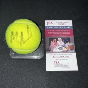 Mirra Andreeva Signed Official Wilson Tennis Ball Superstar Champ  JSA Auth