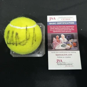 Mirra Andreeva Signed Official Wilson US Open Tennis Ball Star Champ JSA Auth #3