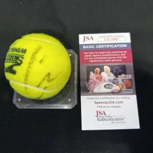 Carlos Alcaraz Signed Official Slazenger Wimbledon Tennis Ball Champ JSA Auth #2