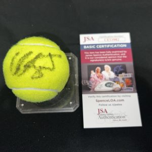 Caroline Caro Garcia Signed Tennis Ball WTA Superstar JSA Auth