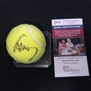 Mayar Sherif Signed Tennis Ball WTA Superstar JSA Auth