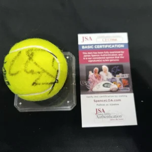 Conchita Martinez Signed Official Slazenger Wimbledon Tennis Ball Champ JSA #2